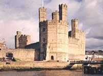 Caernarfon castle (c) Cadw: Welsh Historic Monuments. Crown copyright