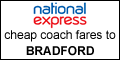 cheap coach tickets and timetable for coaches to bradford