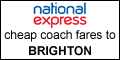 cheap coach tickets and timetable for coaches to brighton