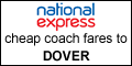 cheap coach tickets and timetable for coaches to dover
