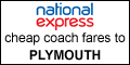 cheap coach tickets and timetable for coaches to plymouth