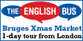 The English Bus day tour to Bruges Christmas Market