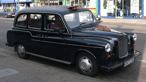 black cab taxi